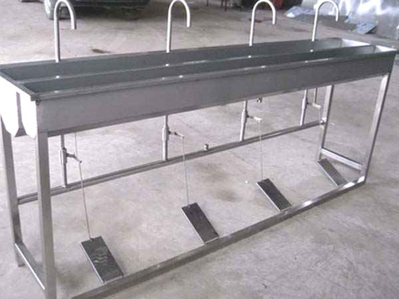 腳踏式洗手消毒槽