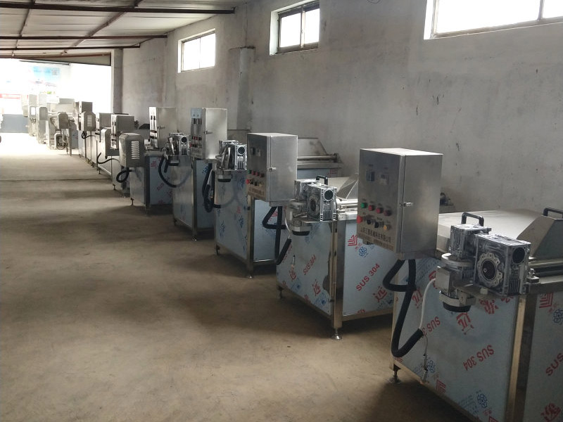 翻轉出料半自動油炸機