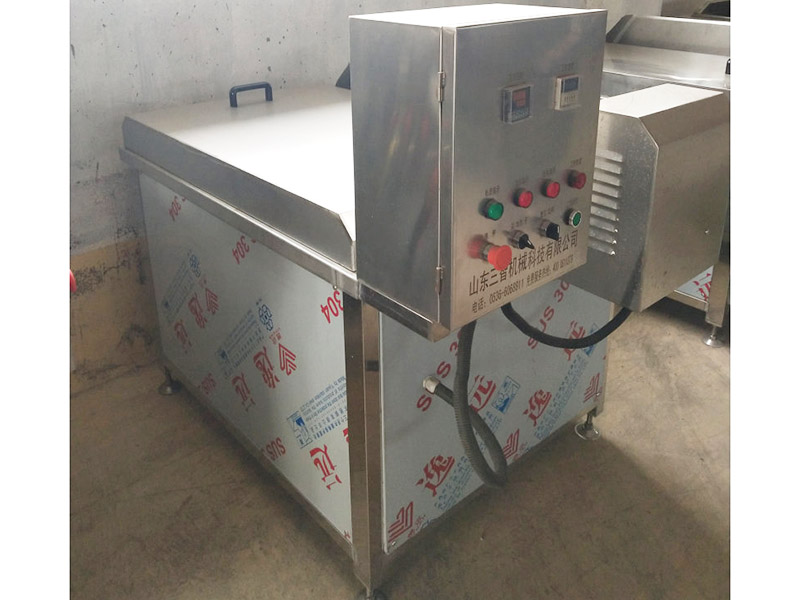 雞爪半自動油炸機