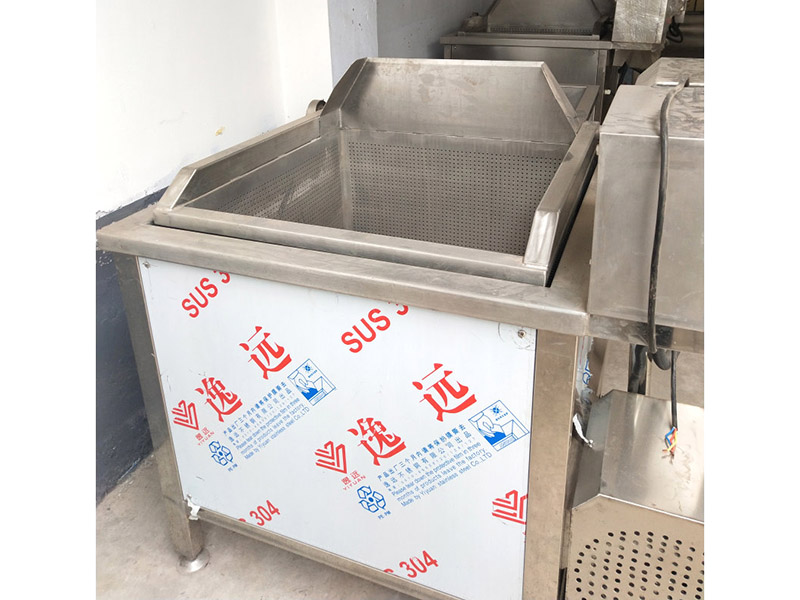 燒雞600型半自動油炸機