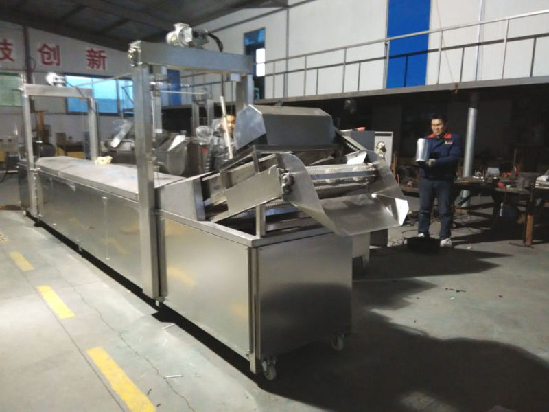 蓮藕預(yù)煮，漂燙機(jī)